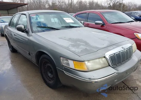 1998 Mercury Grand Marquis из США, поврежденный, VIN 2MEFM74W4WX606111